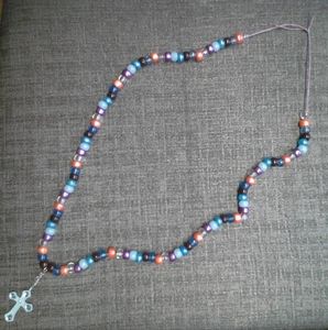 Living Water Handmade Cross Necklace